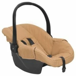 VidaXL Siège d'auto pour bébé Taupe 42x65x57 cm