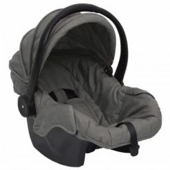 VidaXL Siège d'auto pour bébé Gris clair 42x65x57 cm