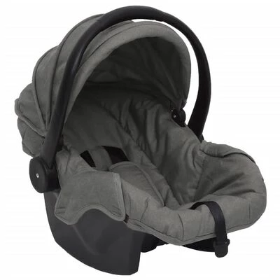 VidaXL Siège d'auto pour bébé Gris clair 42x65x57 cm