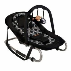 410577 Baninni Baby Bouncer "Relax Classic" Black Circle BNBO002-BKCL