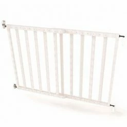 Noma Barrière de sécurité extensible 63,5-106 cm Bois Blanc 94153