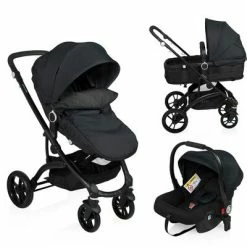 Little World Poussette 3 en 1 City Walker Noir LWST003-BK