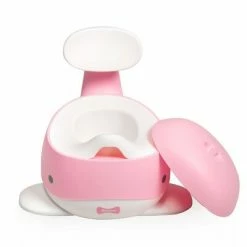 Baninni Pot de toilette Whale Rose clair BNCA006-PK