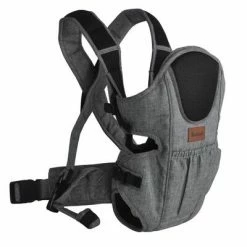 Baninni Porte-bébé 2 en 1 Sacco Prestigio Gris mélange BNBC004-GY