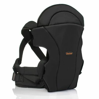 Baninni Porte-bébé 2 en 1 Sacco Noir BNBC001-BK