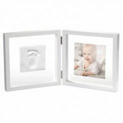Baby Art Cadre de collage My Baby Style Blanc cristal