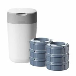 Tommee Tippee Bac à couches Twist & Click avec 6 cassettes