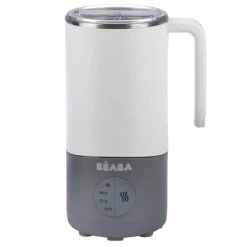 Beaba Appareil à lait bébé Milk Prep 450 ml Blanc et gris