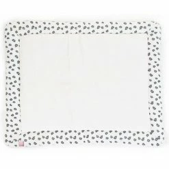 CHILDHOME Tapis de parc pour enfants 95x75 cm Jersey Léopard