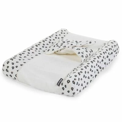 CHILDHOME Housse de coussin à langer Angel Jersey Léopard