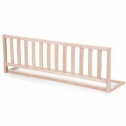 CHILDHOME Barrière de lit 120 cm Bois Naturel