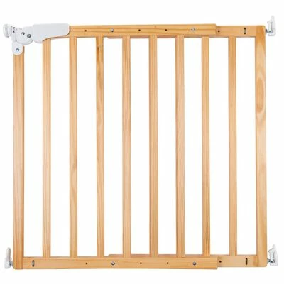 CHILDHOME Barrière de sécurité Maestro 73,5-104 cm Bois Naturel