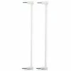 CHILDHOME Extensions barrière de sécurité Eltra 2 pcs 7 cm Métal Blanc