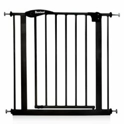 Baninni Barrière de sécurité Vicino Métal 75-85 cm Noir