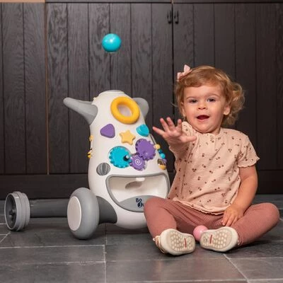 Bo Jungle Trotteur bébé B-Walking Aid Jumpy Gris – Image 2