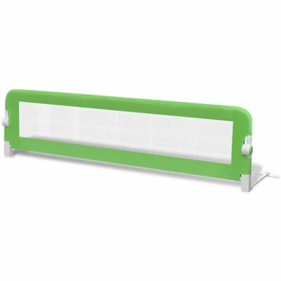 VidaXL Barrière de lit pour enfants 150x42 cm Vert