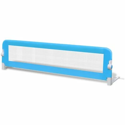 VidaXL Barrière de lit pour enfants 150x42 cm Bleu