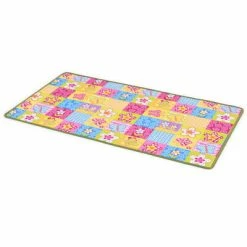 VidaXL Tapis de jeu Poil à boucle 133 x 180 cm Motif de papillon