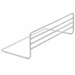 A3 Baby & Kids Barre de sécurité de lit réglable Trombone Blanc 64604