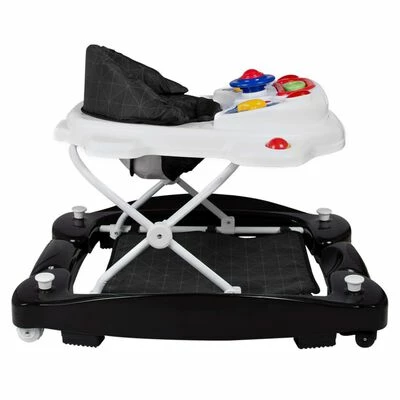 Baninni Trotteur bébé 2 en 1 Classic Noir Motif de losange – Image 2