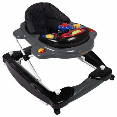 Baninni Trotteur bébé 2 en 1 Classic Noir Motif à pois – Image 2