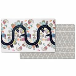 Skip Hop Tapis de jeu réversible Vibrant Village