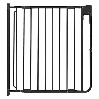 A3 Baby & Kids Barrière de sécurité SafeDoor Noir 75,5-116 cm