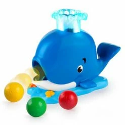 Bright Starts Jouet d'activités Silly Spout Whale Popper