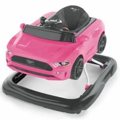 Bright Starts Trotteur bébé 3 en 1 Ford Mustang Rose