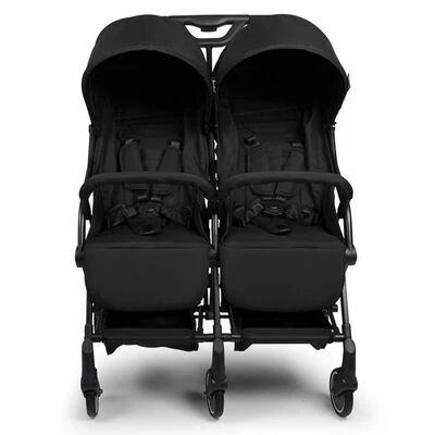 Baninni Poussette jumelle Adige Noir – Image 2