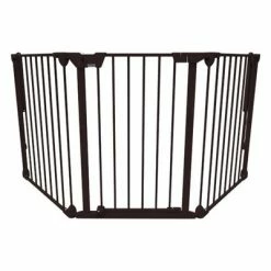 Noma Barrière de sécurité à 3 panneaux Modular Métal Noir