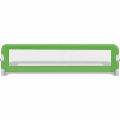 VidaXL Barrière de lit pour enfants 150x42 cm Vert – Image 3
