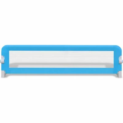 VidaXL Barrière de lit pour enfants 150x42 cm Bleu – Image 3