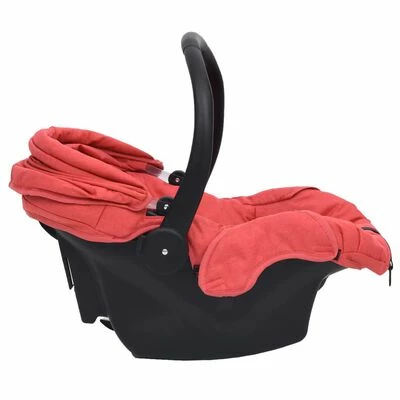 VidaXL Siège d'auto pour bébé Rouge 42x65x57 cm – Image 3