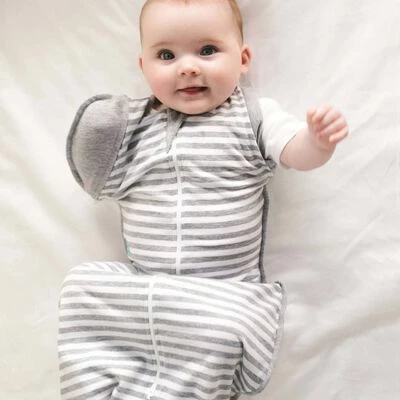 Love to Dream Couverture pour bébés Swaddle UP 50/50 L Gris – Image 3