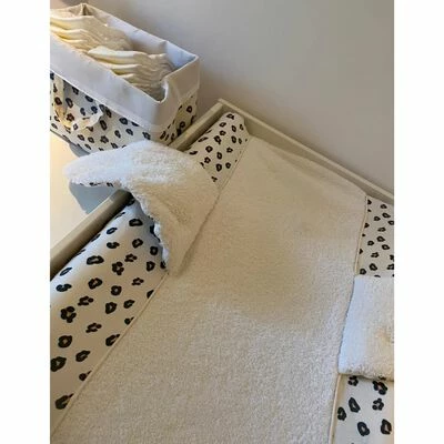 CHILDHOME Housse de coussin à langer Angel Jersey Léopard – Image 3
