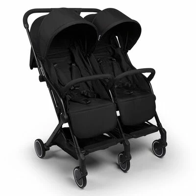 Baninni Poussette jumelle Adige Noir – Image 3