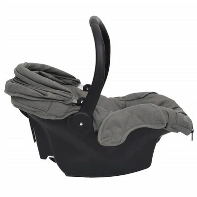 VidaXL Siège d'auto pour bébé Gris clair 42x65x57 cm – Image 4