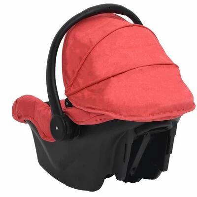 VidaXL Siège d'auto pour bébé Rouge 42x65x57 cm – Image 4