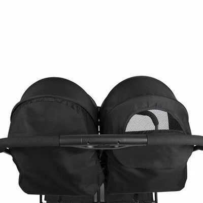 Baninni Poussette jumelle Adige Noir – Image 4