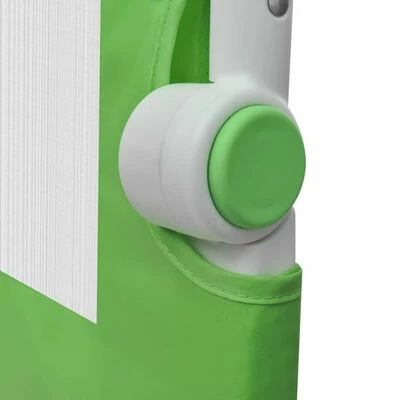 VidaXL Barrière de lit pour enfants 102x42 cm Vert – Image 5