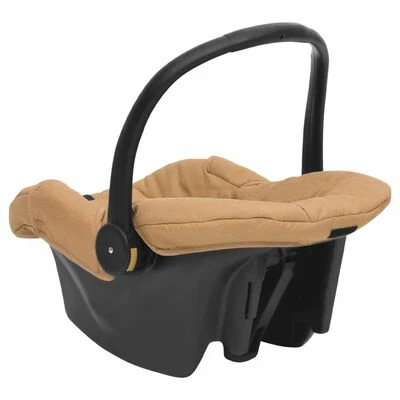 VidaXL Siège d'auto pour bébé Taupe 42x65x57 cm – Image 5