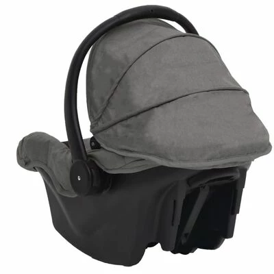 VidaXL Siège d'auto pour bébé Gris clair 42x65x57 cm – Image 5