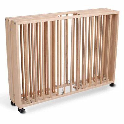 TiSsi Parc pliable pour enfants Moritz 90x95x75 cm Naturel – Image 5