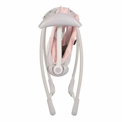 Bo Jungle Transat pour bébé portable Dolphy Gris et rose – Image 5