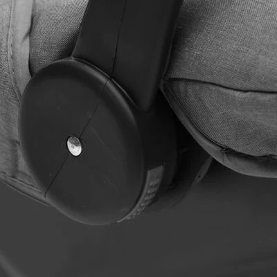 VidaXL Siège d'auto pour bébé Gris clair 42x65x57 cm – Image 6