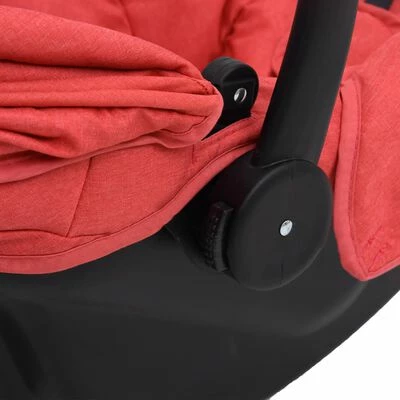 VidaXL Siège d'auto pour bébé Rouge 42x65x57 cm – Image 6