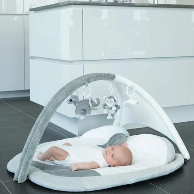 Bo Jungle B-Play Tapis de jeu pour jumeaux Apple Gris – Image 6