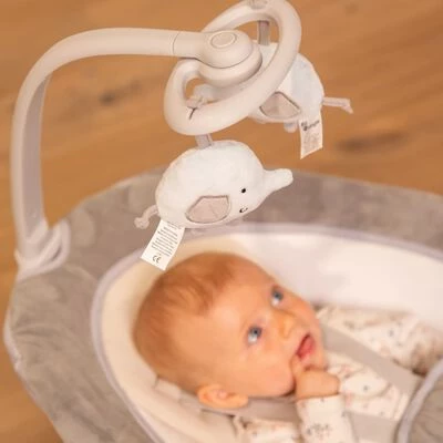 Bo Jungle Balancelle bébé B-Rocker Moby Gris – Image 6