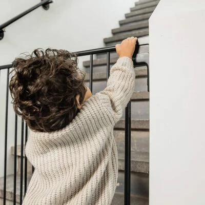 A3 Baby & Kids Barrière de sécurité SafeDoor Noir 75,5-116 cm – Image 6